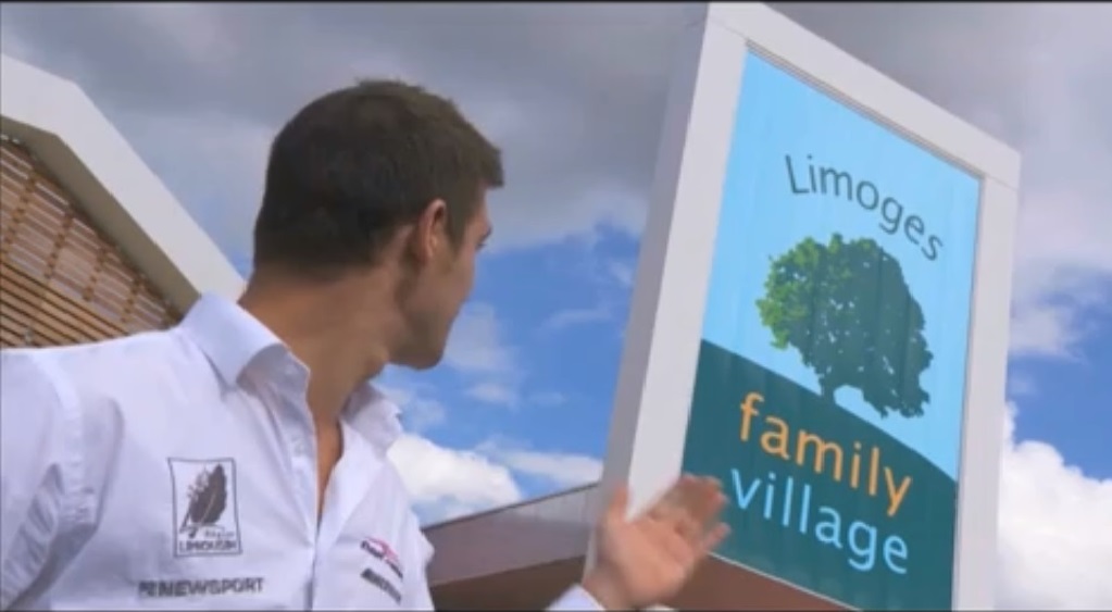 Guillaume Moraud, ambassadeur du Family Village