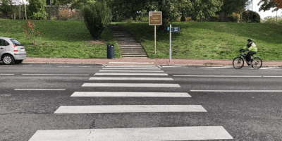Vidéo accélérée du passage piétons Boulevard de la Corderie